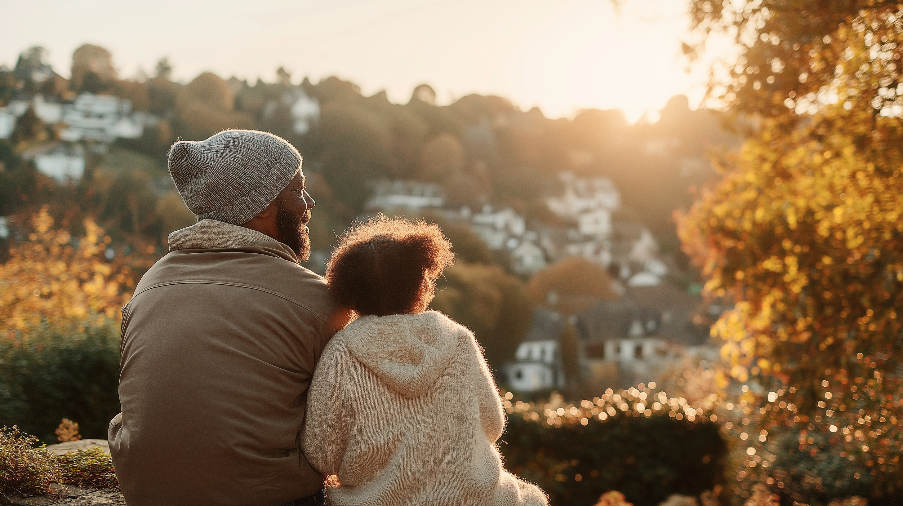 Father and daughter